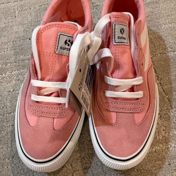 NWT Superga Pink Tennis Shoe - Picture 2 of 4